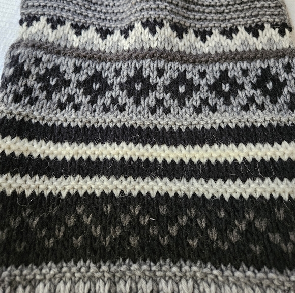 Calimar Alpaca and Wool Italian Scarf Nordic Icelandic Design - Picture 5 of 16